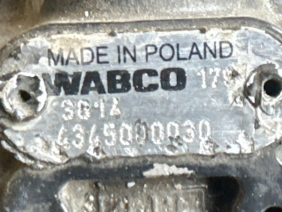 VALVE WABCO 4345000030 - Brzdový ventil pre Nákladné auto: obrázok 2 VALVE WABCO 4345000030 - Brzdový ventil pre Nákladné auto: obrázok 2