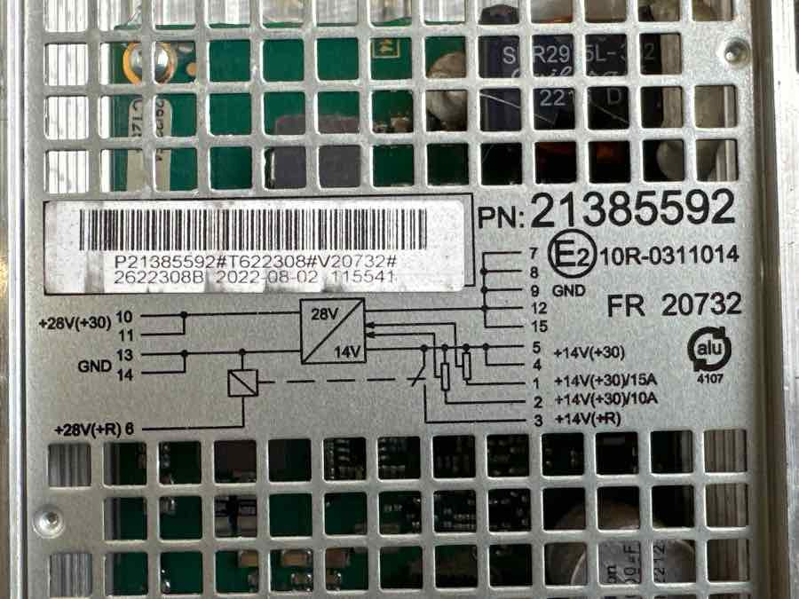 VOLVO SWITCH 21385592 - Elektrický systém pre Nákladné auto: obrázok 3 VOLVO SWITCH 21385592 - Elektrický systém pre Nákladné auto: obrázok 3