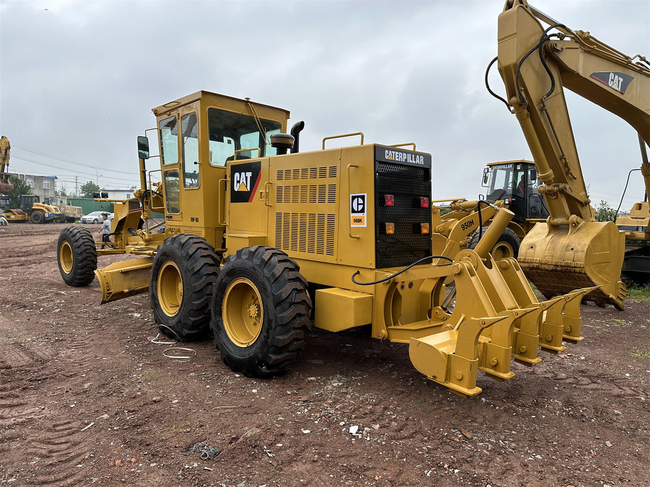 CATERPILLAR 140K - Zrovnávač: obrázok 4 CATERPILLAR 140K - Zrovnávač: obrázok 4