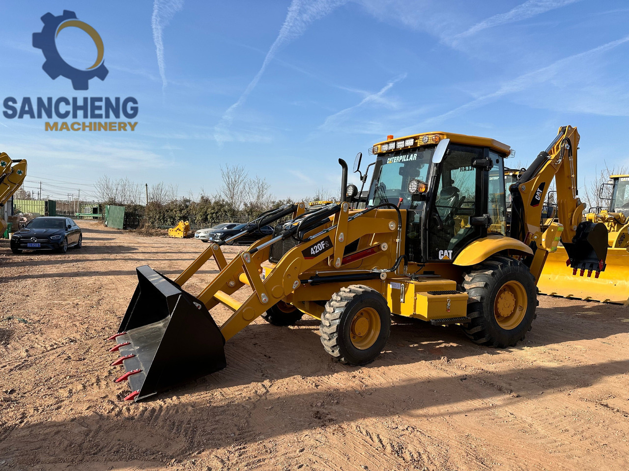 CATERPILLAR 420F2 backhoe loader - Rýpadlo-nakladač: obrázok 1 CATERPILLAR 420F2 backhoe loader - Rýpadlo-nakladač: obrázok 1