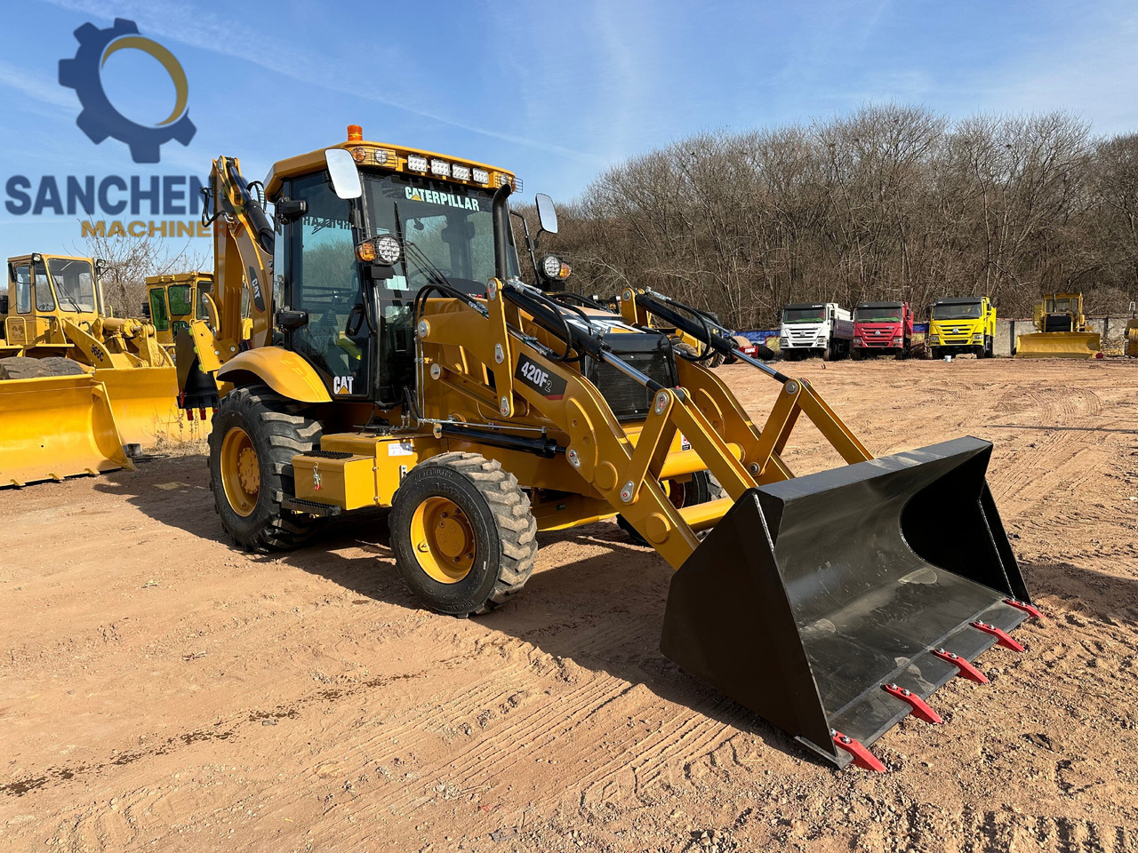 CATERPILLAR 420F2 backhoe loader - Rýpadlo-nakladač: obrázok 2 CATERPILLAR 420F2 backhoe loader - Rýpadlo-nakladač: obrázok 2