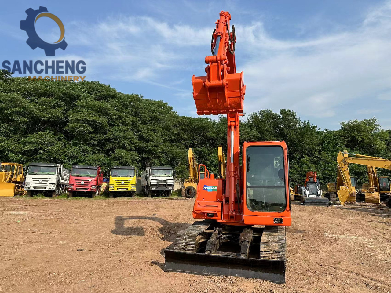 DOOSAN DH80 - Pásové rýpadlo: obrázok 5 DOOSAN DH80 - Pásové rýpadlo: obrázok 5