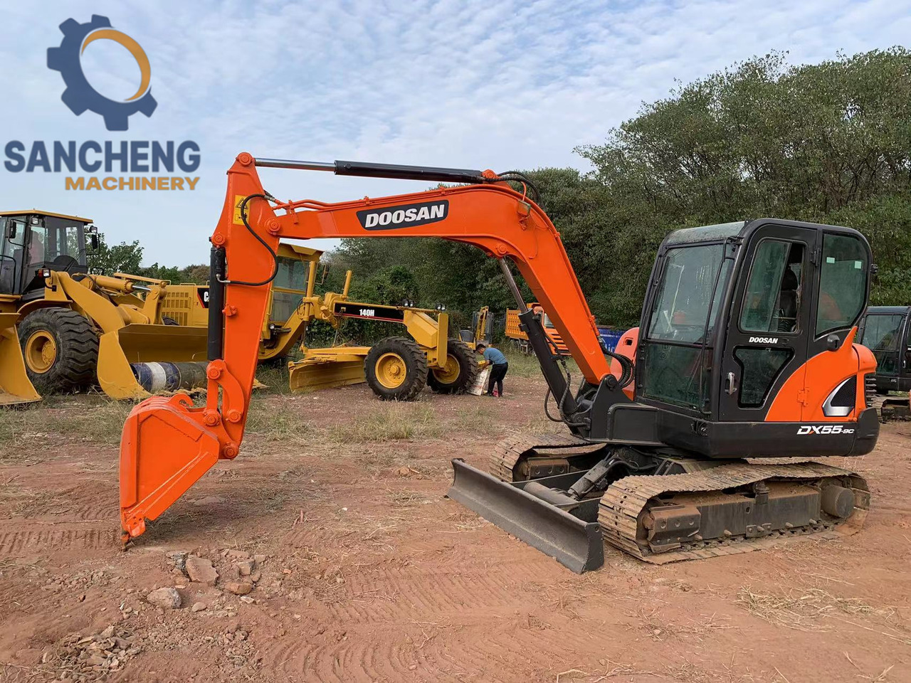 DOOSAN DX55 - Rýpadlo: obrázok 4 DOOSAN DX55 - Rýpadlo: obrázok 4