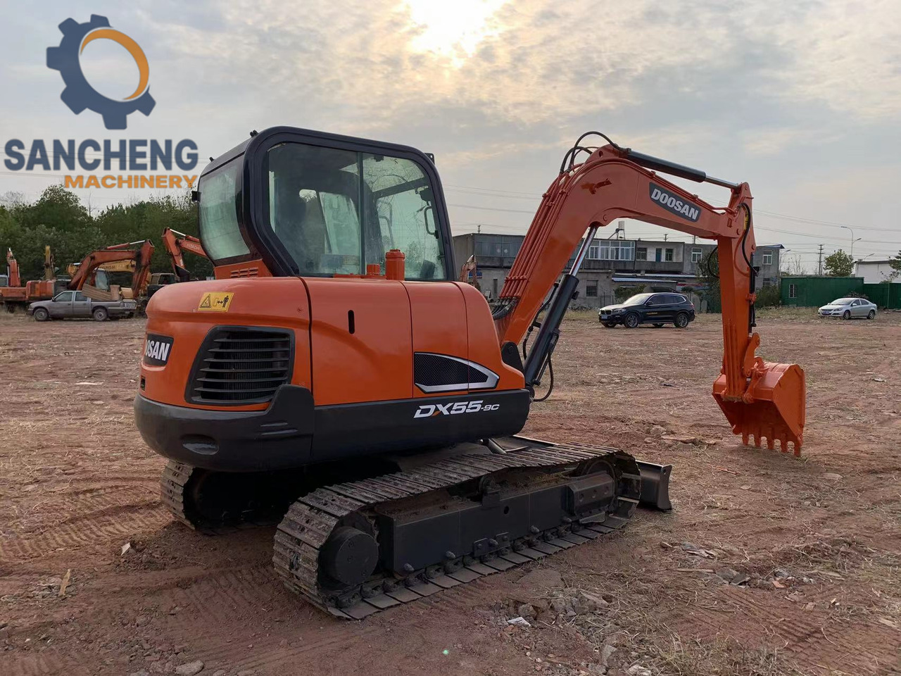 DOOSAN DX55 - Rýpadlo: obrázok 5 DOOSAN DX55 - Rýpadlo: obrázok 5