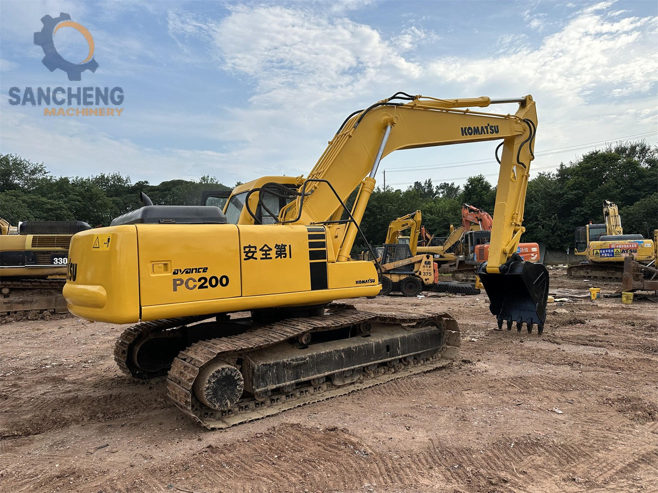KOMATSU PC200-6 - Pásové rýpadlo: obrázok 1 KOMATSU PC200-6 - Pásové rýpadlo: obrázok 1