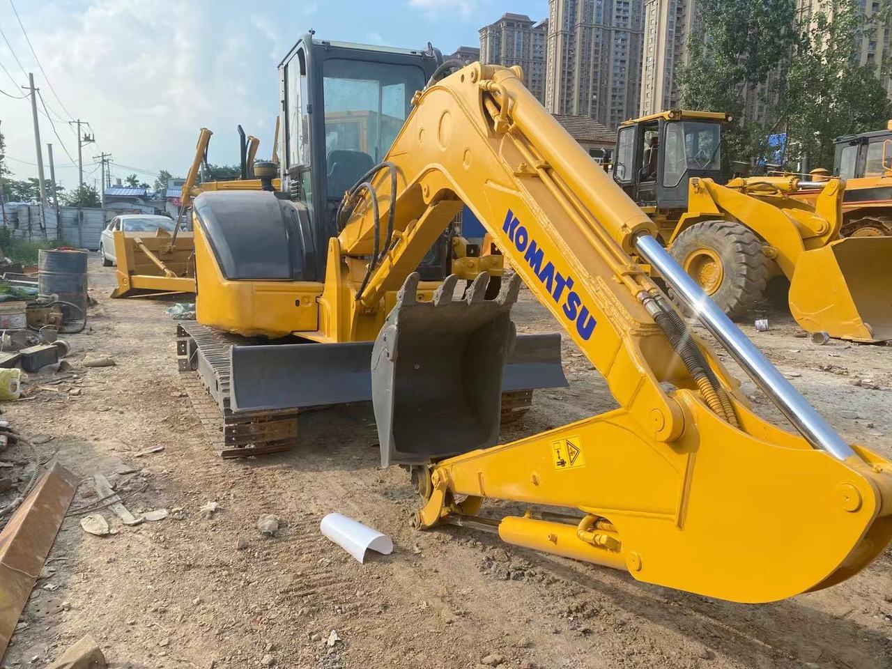 KOMATSU PC55MR - Mini rýpadlo: obrázok 5 KOMATSU PC55MR - Mini rýpadlo: obrázok 5