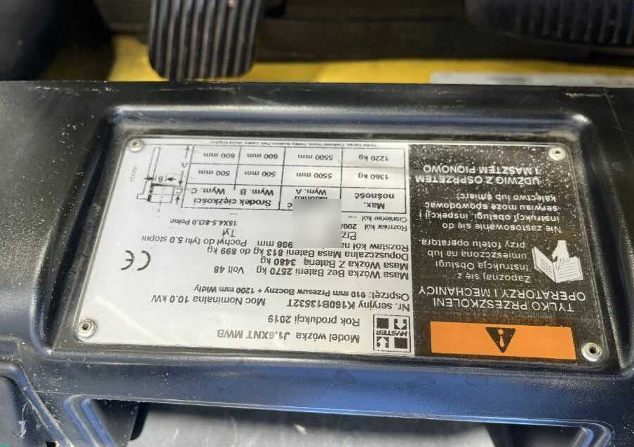 Hyster J1.6XNT - Elektrický vysokozdvižný vozík: obrázok 4 Hyster J1.6XNT - Elektrický vysokozdvižný vozík: obrázok 4