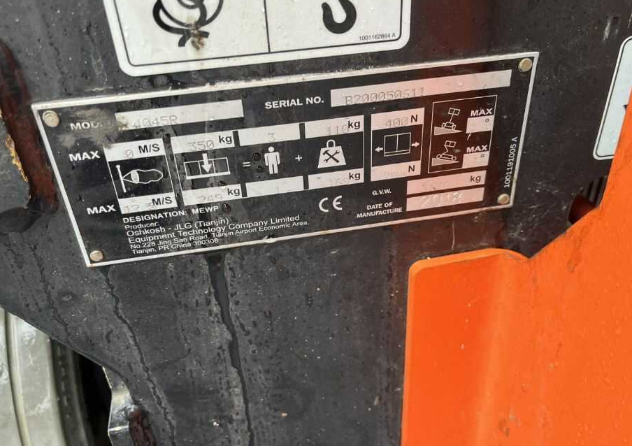 JLG 4045R - Samohybná plošiny: obrázok 4 JLG 4045R - Samohybná plošiny: obrázok 4