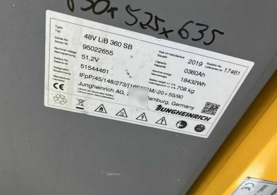 Jungheinrich EFG215 - Elektrický vysokozdvižný vozík: obrázok 5 Jungheinrich EFG215 - Elektrický vysokozdvižný vozík: obrázok 5