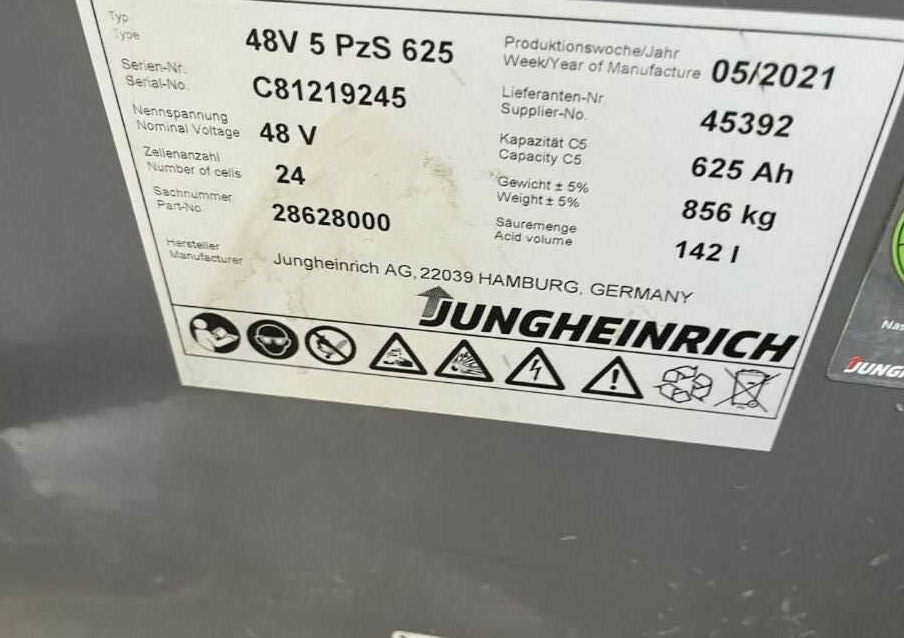 Jungheinrich EFG216k - Elektrický vysokozdvižný vozík: obrázok 5 Jungheinrich EFG216k - Elektrický vysokozdvižný vozík: obrázok 5