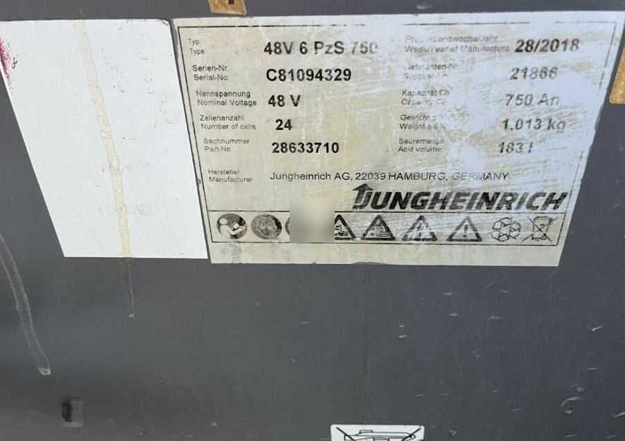 Jungheinrich EFG220 - Elektrický vysokozdvižný vozík: obrázok 5 Jungheinrich EFG220 - Elektrický vysokozdvižný vozík: obrázok 5