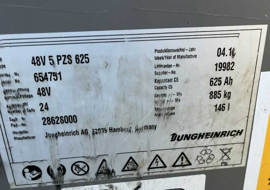 Jungheinrich EFG316k - Elektrický vysokozdvižný vozík: obrázok 4 Jungheinrich EFG316k - Elektrický vysokozdvižný vozík: obrázok 4