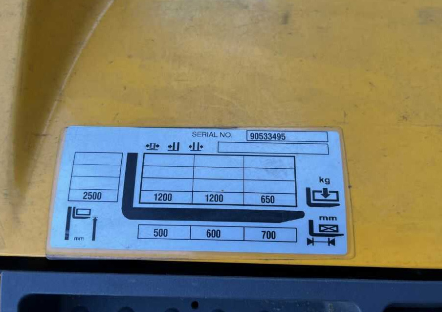 Jungheinrich EJC112 - Stohovač: obrázok 5 Jungheinrich EJC112 - Stohovač: obrázok 5
