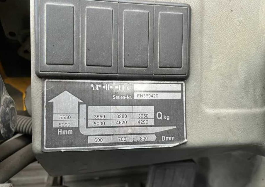 Jungheinrich TFG550 - Plynový vysokozdvižný vozík: obrázok 5 Jungheinrich TFG550 - Plynový vysokozdvižný vozík: obrázok 5