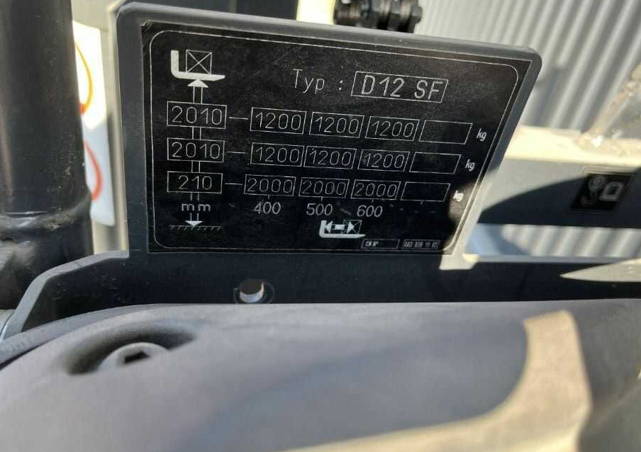 Linde D12SF - Stohovač: obrázok 5 Linde D12SF - Stohovač: obrázok 5