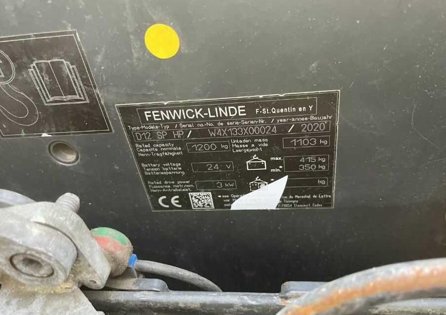 Linde D12SP - Stohovač: obrázok 4 Linde D12SP - Stohovač: obrázok 4