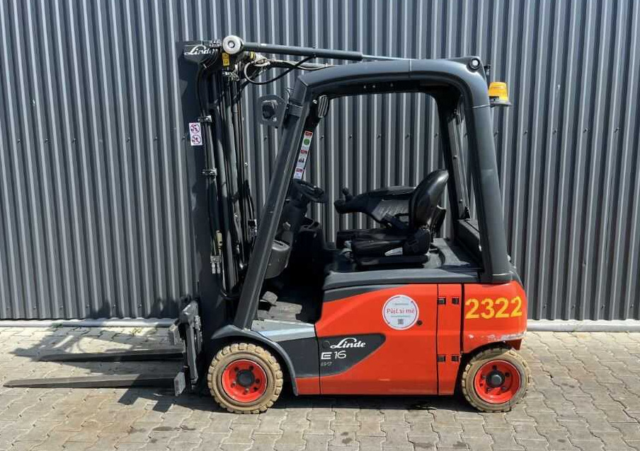 Linde E16P-02 - Elektrický vysokozdvižný vozík: obrázok 2 Linde E16P-02 - Elektrický vysokozdvižný vozík: obrázok 2
