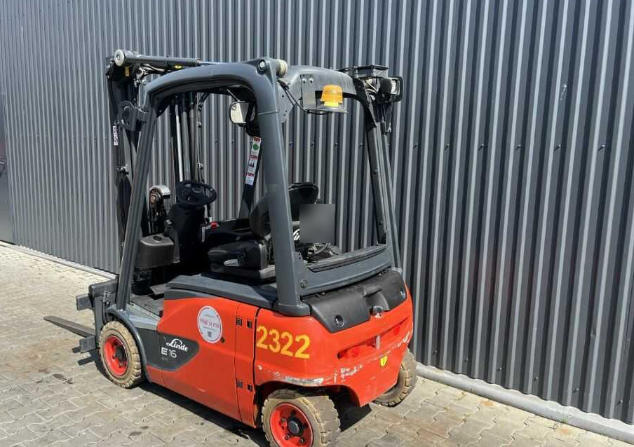 Linde E16P-02 - Elektrický vysokozdvižný vozík: obrázok 3 Linde E16P-02 - Elektrický vysokozdvižný vozík: obrázok 3
