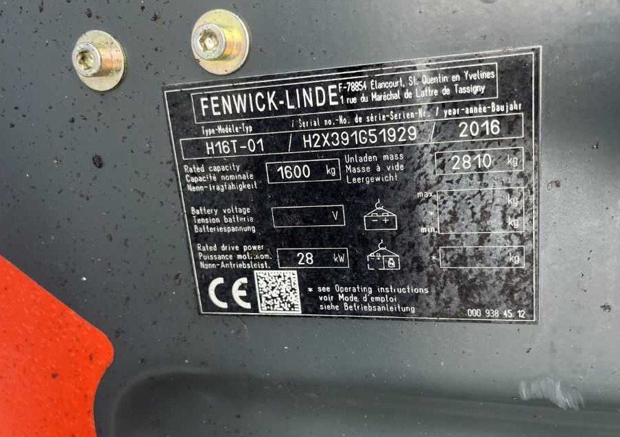 Linde H16T-01 - Plynový vysokozdvižný vozík: obrázok 4 Linde H16T-01 - Plynový vysokozdvižný vozík: obrázok 4
