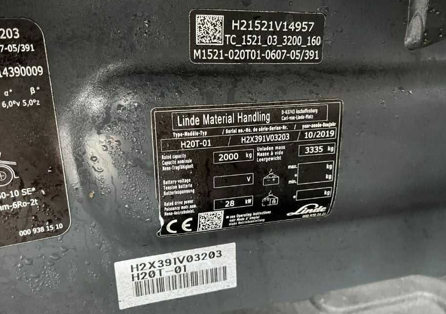 Linde H20T-01 - Plynový vysokozdvižný vozík: obrázok 4 Linde H20T-01 - Plynový vysokozdvižný vozík: obrázok 4