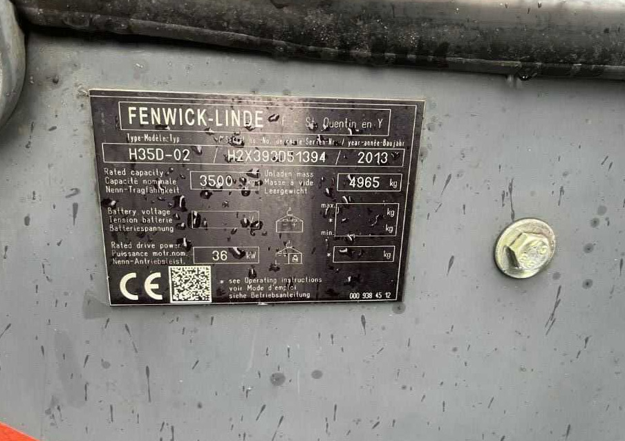 Linde H35D-02 - Dieselový vysokozdvižný vozík: obrázok 4 Linde H35D-02 - Dieselový vysokozdvižný vozík: obrázok 4