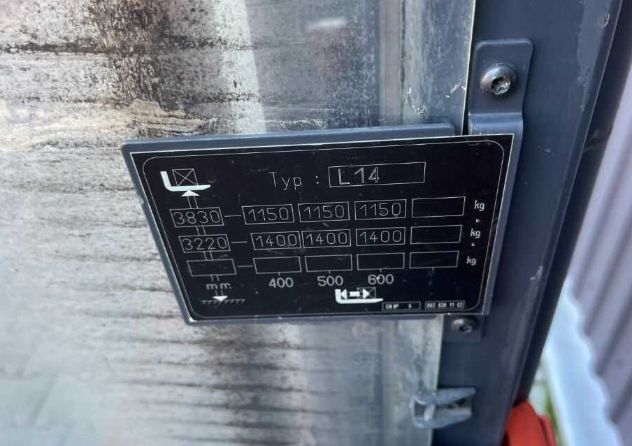 Linde L14 - Stohovač: obrázok 5 Linde L14 - Stohovač: obrázok 5