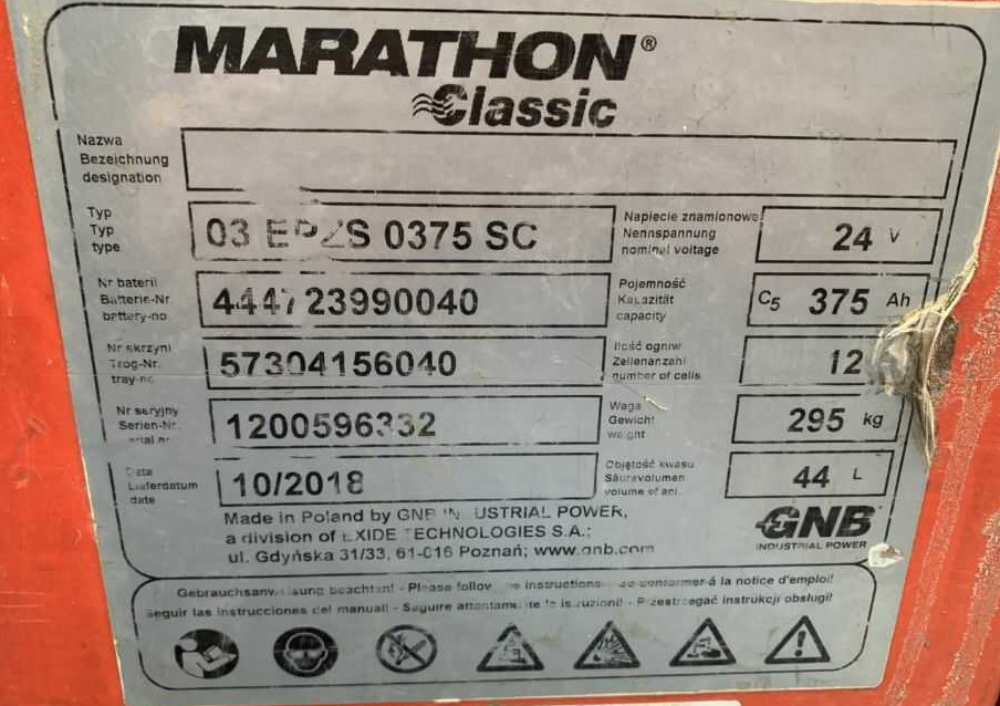 Linde L14AP - Stohovač: obrázok 5 Linde L14AP - Stohovač: obrázok 5