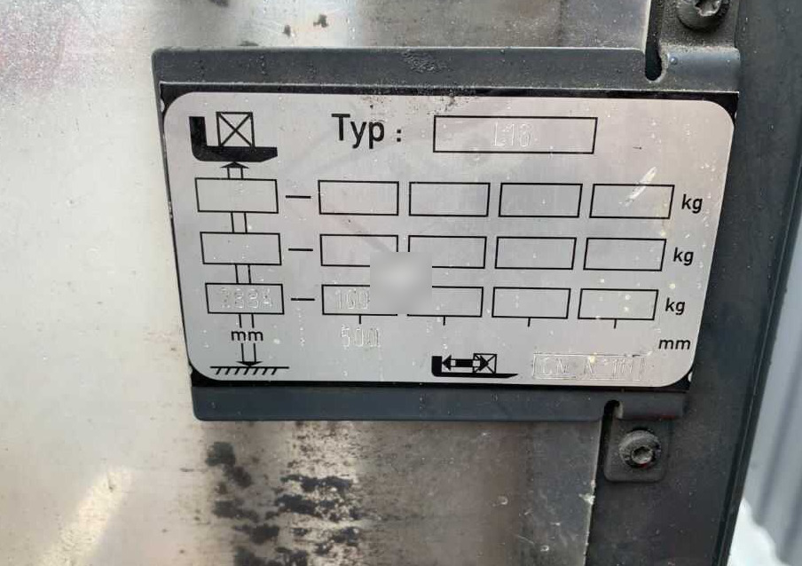 Linde L16 - Stohovač: obrázok 5 Linde L16 - Stohovač: obrázok 5