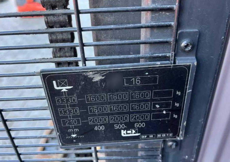 Linde L16 - Stohovač: obrázok 5 Linde L16 - Stohovač: obrázok 5