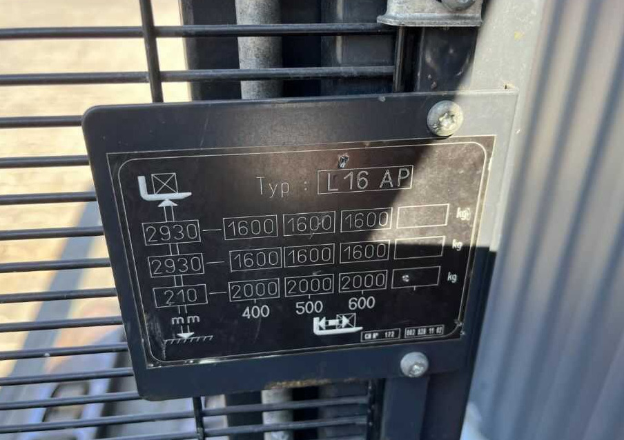 Linde L16AP - Stohovač: obrázok 5 Linde L16AP - Stohovač: obrázok 5