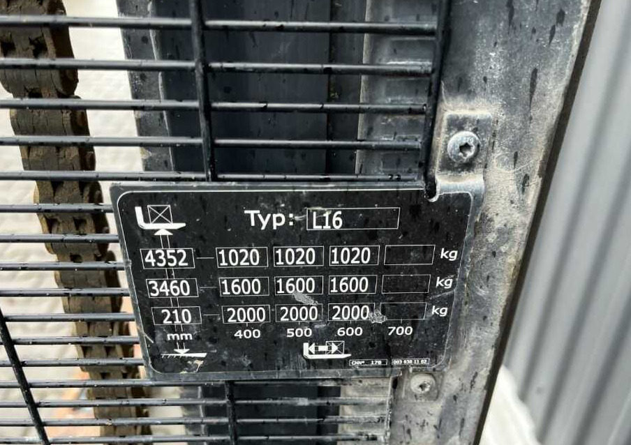 Linde L16i - Stohovač: obrázok 5 Linde L16i - Stohovač: obrázok 5