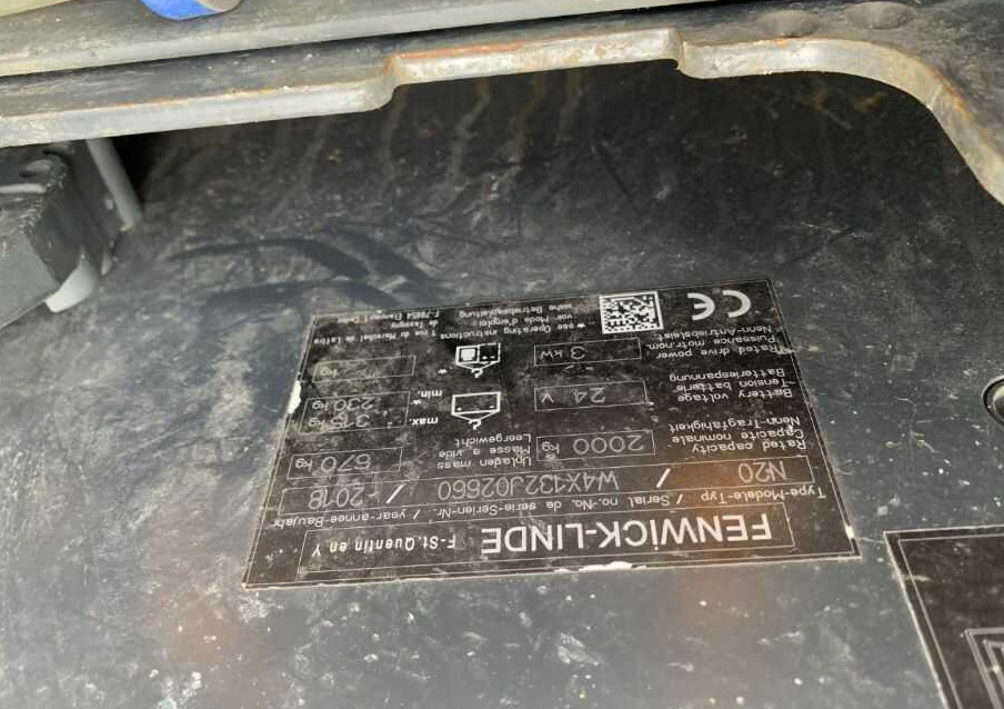Linde N20 - Paletový vozík: obrázok 4 Linde N20 - Paletový vozík: obrázok 4