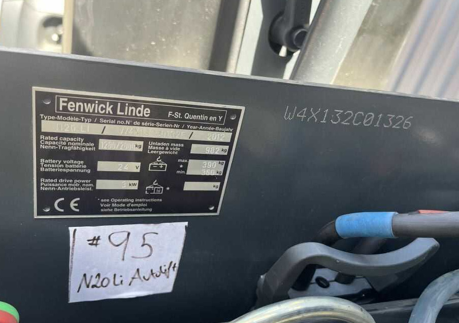 Linde N20Li - Vychystávací vozík: obrázok 5 Linde N20Li - Vychystávací vozík: obrázok 5