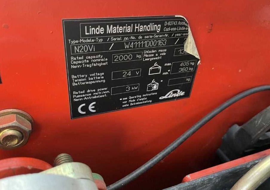 Linde N20Vi - Vychystávací vozík: obrázok 4 Linde N20Vi - Vychystávací vozík: obrázok 4