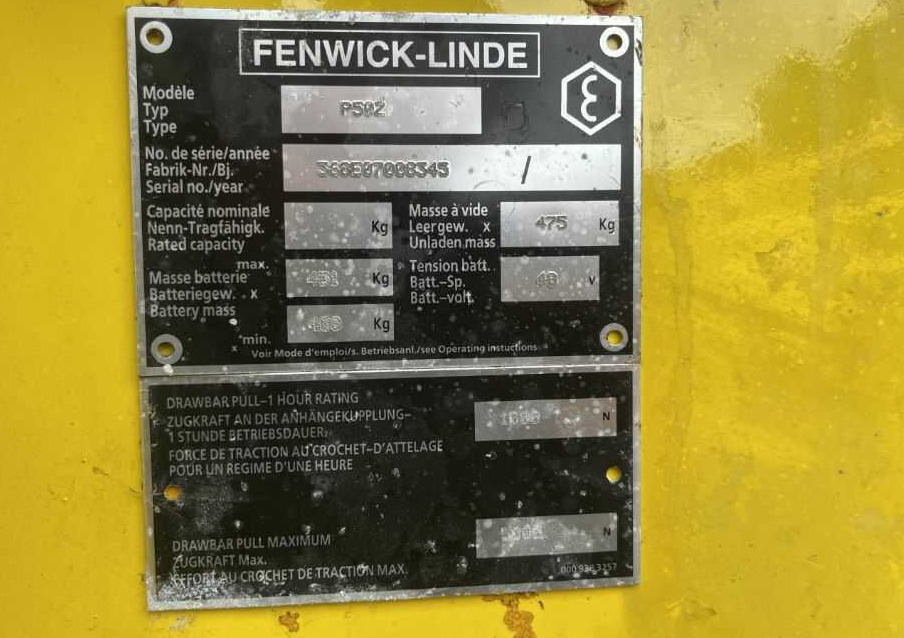 Linde P50Z - Elektricky tahač: obrázok 4 Linde P50Z - Elektricky tahač: obrázok 4