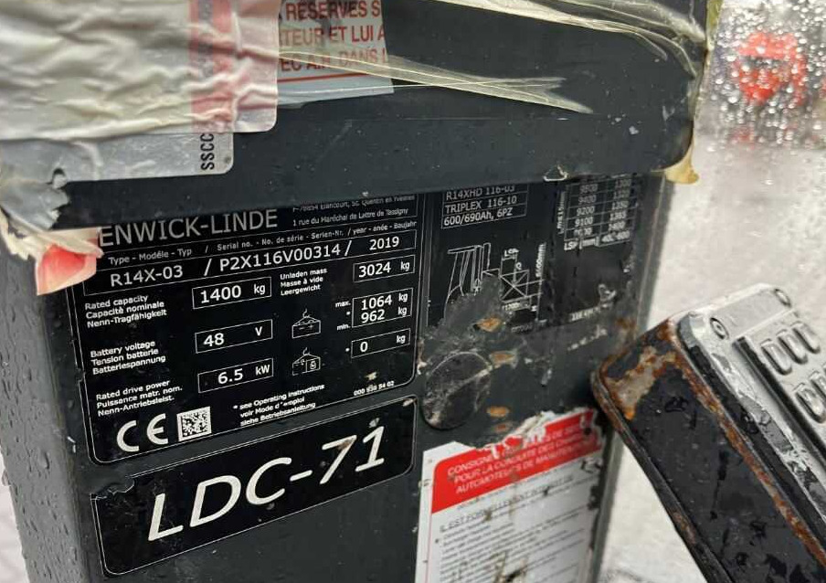 Linde R14X - Skladový zakladač: obrázok 4 Linde R14X - Skladový zakladač: obrázok 4