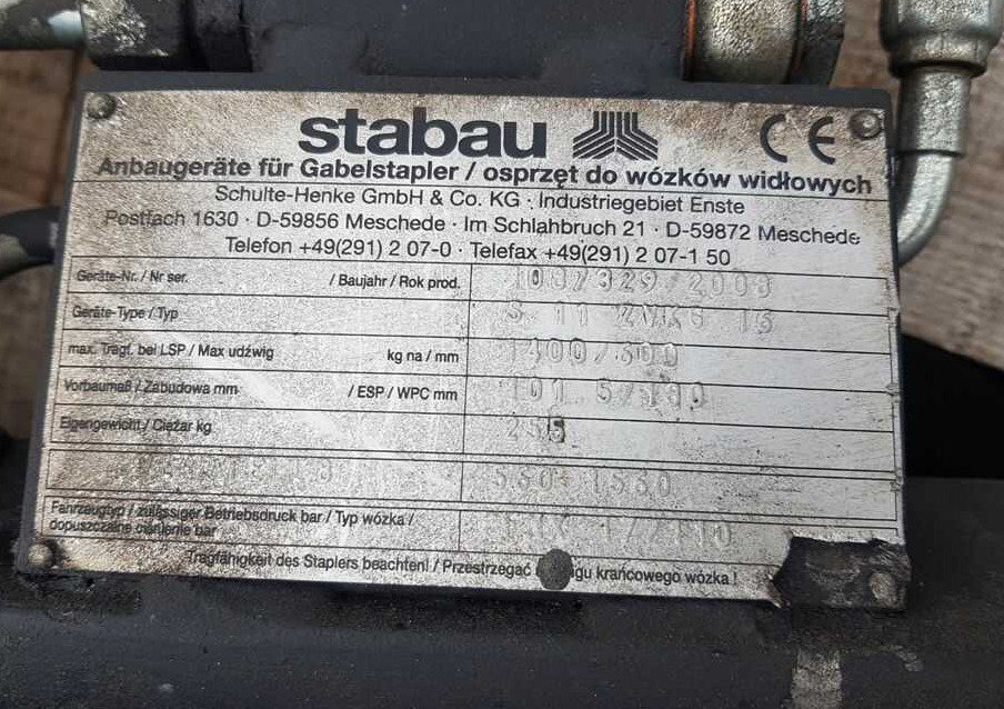 Stabau S11ZVKG16 - Príslušenstvo: obrázok 3 Stabau S11ZVKG16 - Príslušenstvo: obrázok 3