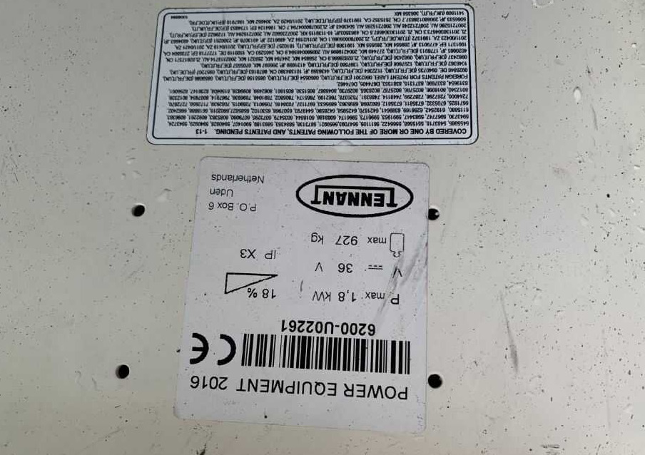 Tennant 6200 - Priemyselný zametací stroj: obrázok 4 Tennant 6200 - Priemyselný zametací stroj: obrázok 4