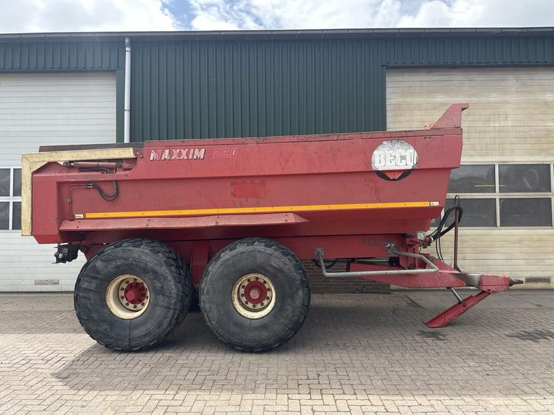 Beco Maxxim 220 - Príves sklápěcí: obrázok 1 Beco Maxxim 220 - Príves sklápěcí: obrázok 1