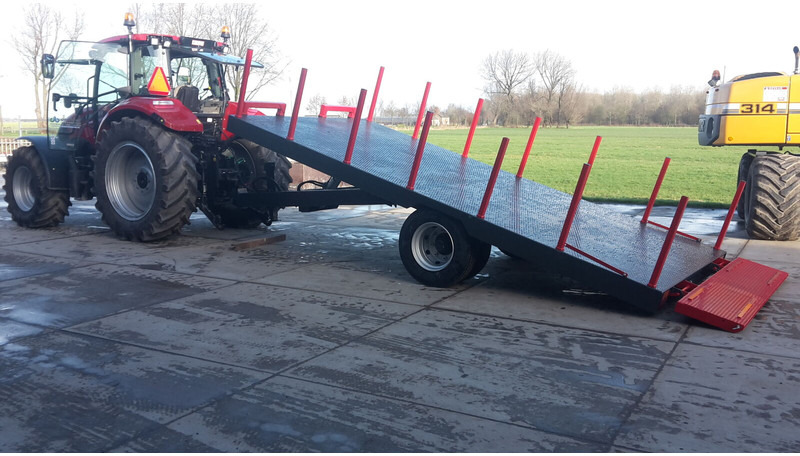 Oprijwagen 10 ton - Plošinový/ Valníkový príves: obrázok 3 Oprijwagen 10 ton - Plošinový/ Valníkový príves: obrázok 3