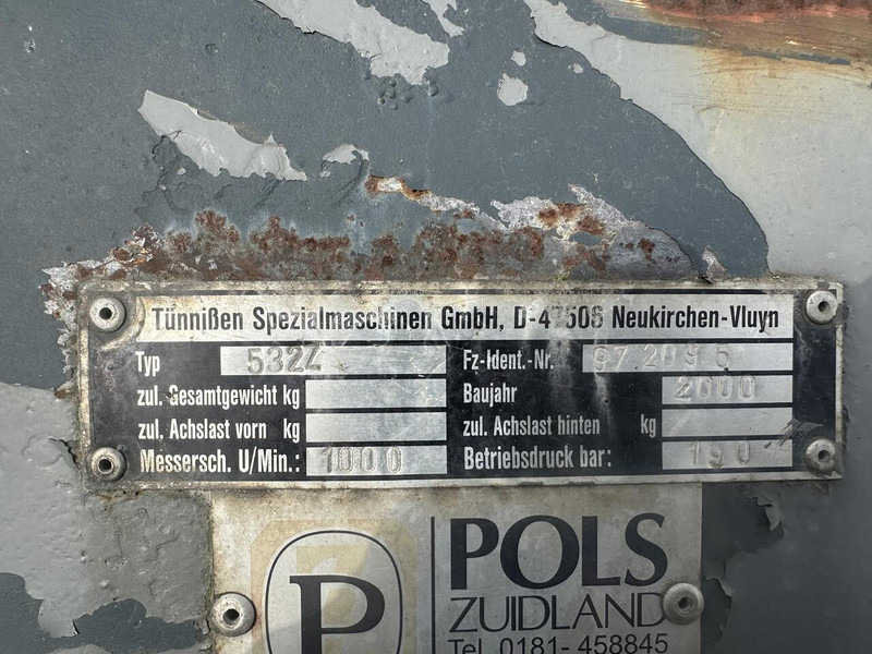 Drtič konárov Tunnissen TS 532 versnipperaar - Gebruikt: obrázok 10