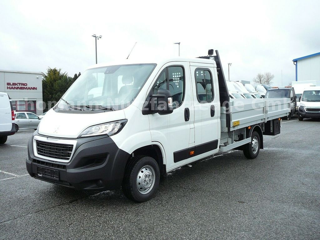 Peugeot Boxer Pritsche 7 Sitzer Klimaaut. Luftfederung - Dodávka valník, Dodávkа s dvojitou kabínou: obrázok 2 Peugeot Boxer Pritsche 7 Sitzer Klimaaut. Luftfederung - Dodávka valník, Dodávkа s dvojitou kabínou: obrázok 2