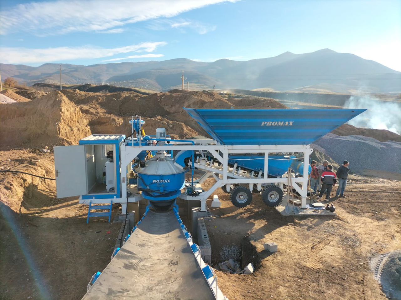 PROMAX MOBILE CONCRETE PLANT M35-PLNT (35M3/H) - Betonáreň: obrázok 3 PROMAX MOBILE CONCRETE PLANT M35-PLNT (35M3/H) - Betonáreň: obrázok 3