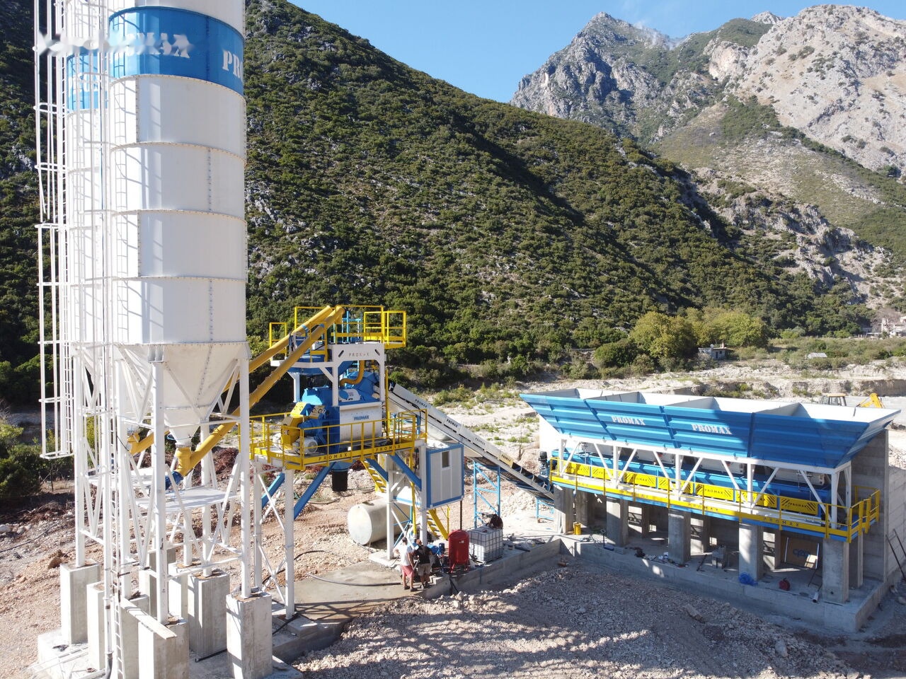 Promax Compact Concrete Batching Plant C100-TWN-LINE (100m3/h) - Betonáreň: obrázok 1 Promax Compact Concrete Batching Plant C100-TWN-LINE (100m3/h) - Betonáreň: obrázok 1