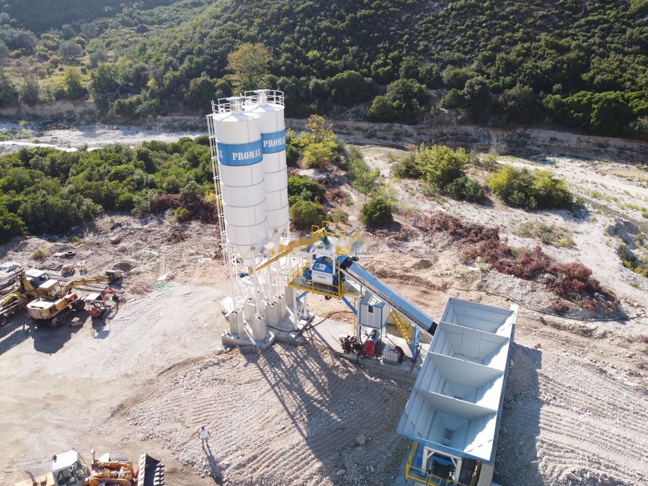 Promax Compact Concrete Batching Plant C100-TWN-LINE (100m3/h) - Betonáreň: obrázok 3 Promax Compact Concrete Batching Plant C100-TWN-LINE (100m3/h) - Betonáreň: obrázok 3