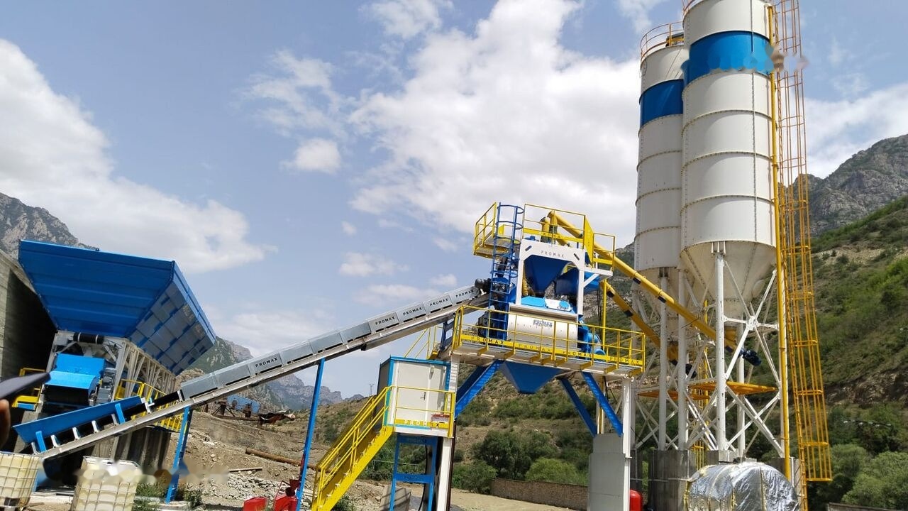 Promax Compact Concrete Batching Plant C120-TWN-LINE (120m3/h) - Betonáreň: obrázok 2 Promax Compact Concrete Batching Plant C120-TWN-LINE (120m3/h) - Betonáreň: obrázok 2