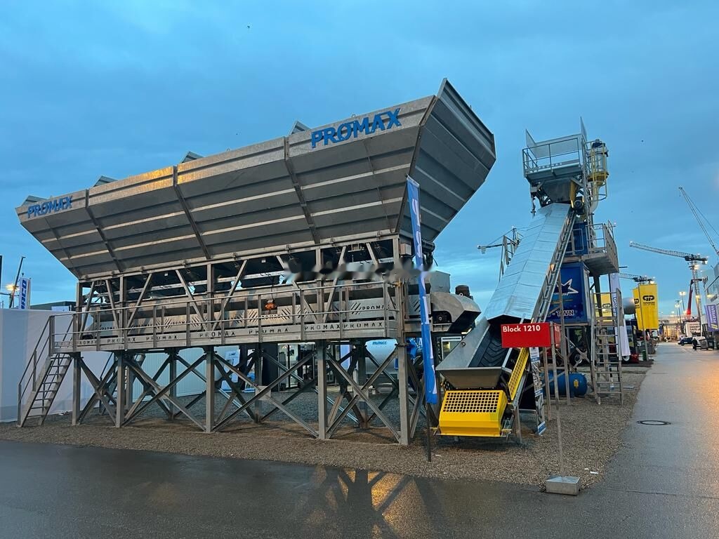 Promax GALVANIZED Compact Concrete Batching Plant C120-TWN-LINE (120m3/ - Silo na cement: obrázok 5 Promax GALVANIZED Compact Concrete Batching Plant C120-TWN-LINE (120m3/ - Silo na cement: obrázok 5