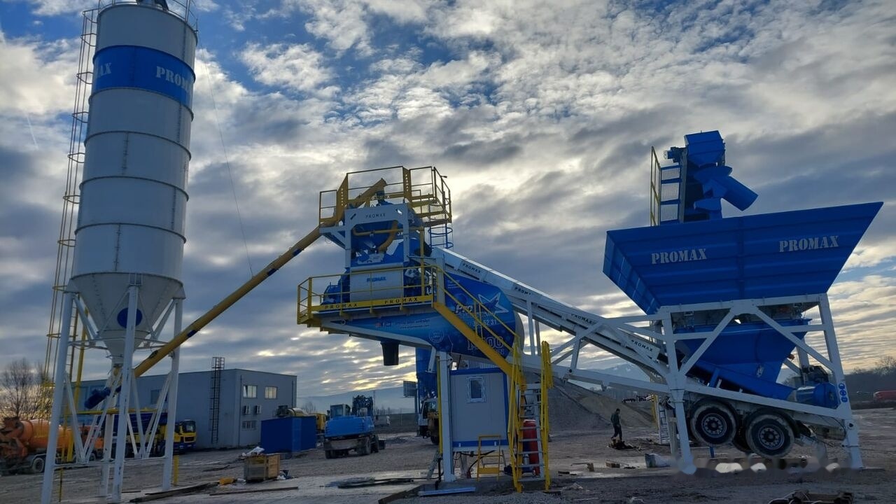 Promax Mobile Concrete Batching Plant PROMAX M100-TWN (100m³/h) - Betonáreň: obrázok 4 Promax Mobile Concrete Batching Plant PROMAX M100-TWN (100m³/h) - Betonáreň: obrázok 4