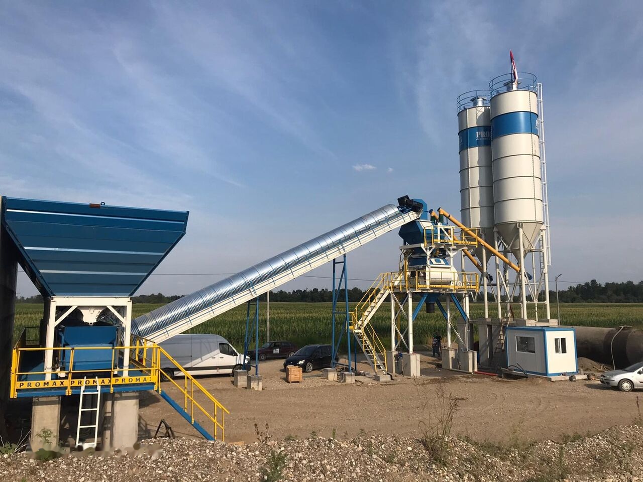 Promax Stationary Concrete Batching Plant S100 TWN (100m³/h) - Betonáreň: obrázok 2 Promax Stationary Concrete Batching Plant S100 TWN (100m³/h) - Betonáreň: obrázok 2