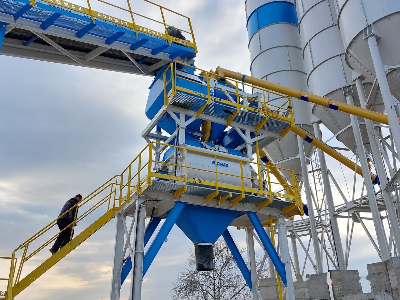 Promax Stationary Concrete Batching Plant S130-TWN (130m/h) - Betonáreň: obrázok 3 Promax Stationary Concrete Batching Plant S130-TWN (130m/h) - Betonáreň: obrázok 3